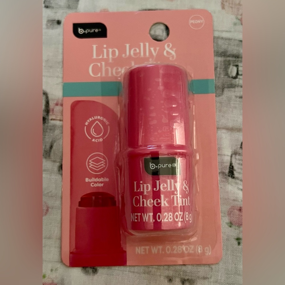 Lip Jelly & Cheek Tint in Peony by b-pure 🌸